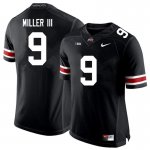 NCAA Ohio State Buckeyes Men's #9 Jack Miller III Black Nike Football College Jersey JSO3045OM